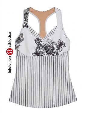 Lululemon Brisk Bloom Final Lap Tank Top - SZ 6